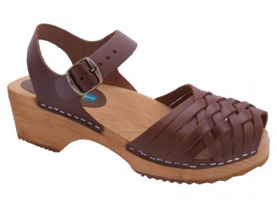 ADA Pull Up Cinnamon - klassisk träsko