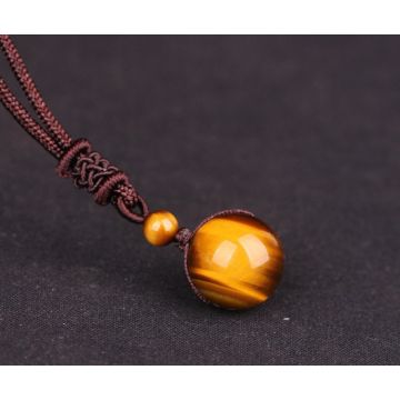 1336 Moon Tiger Eye - Halsband